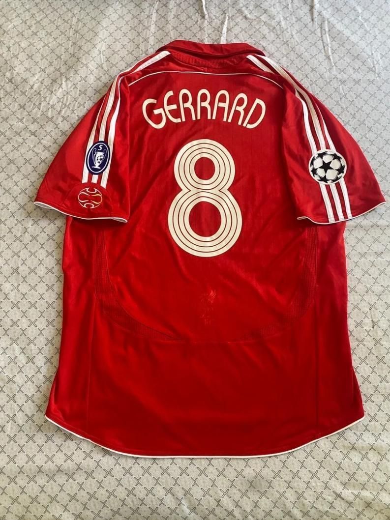 リバプール GERRARD 8番 ユニフォーム 正規品 リバプール GERRARD 8 シャツ ユニフォーム サッカー