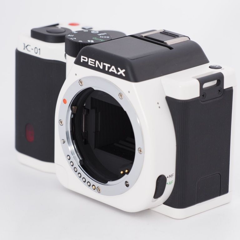 PENTAX ペンタックス ミラーレス一眼レフカメラ K-01 ボディ ホワイト 