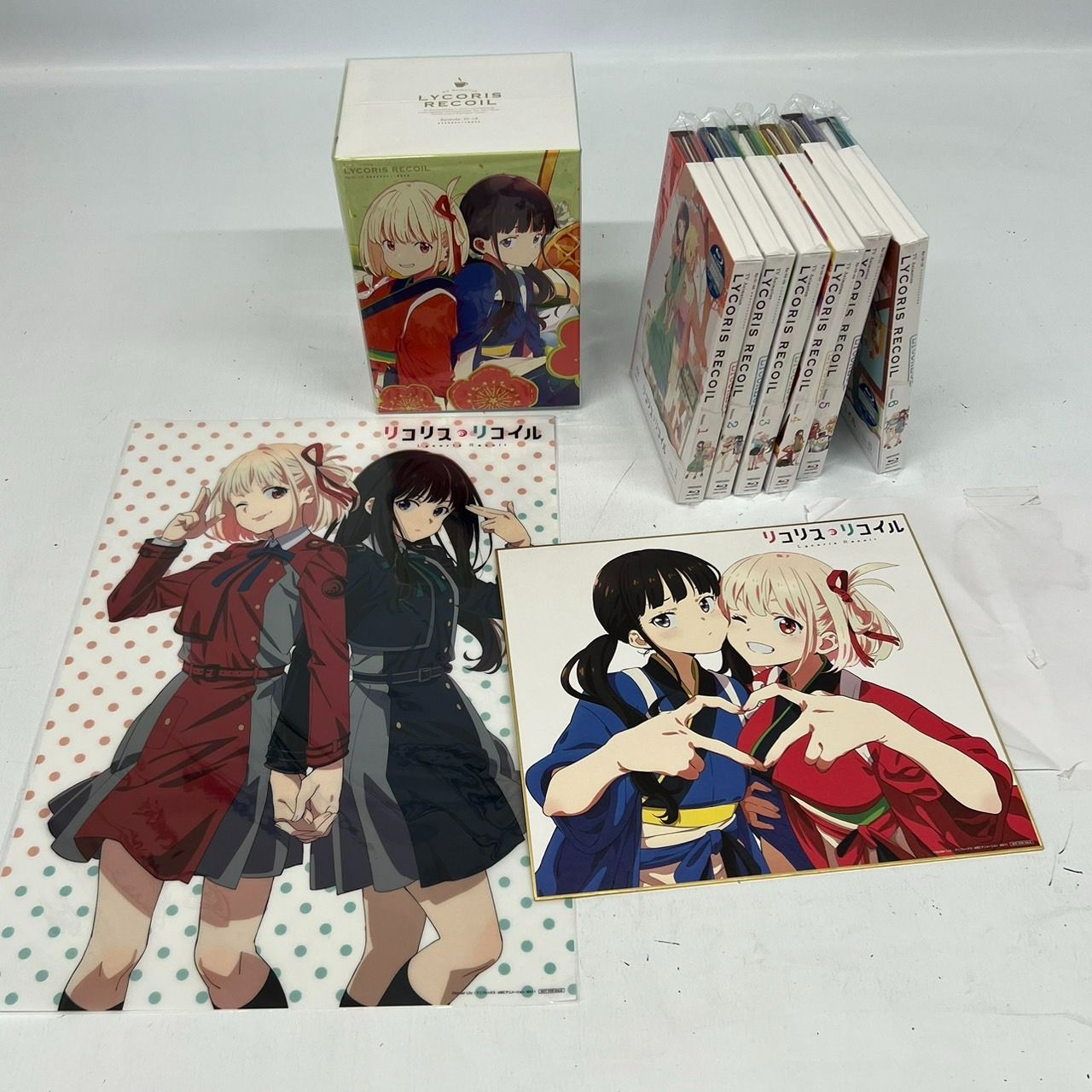 リコリス・リコイル Blu-ray 全6巻 収納BOX付き Amazon.co.jp