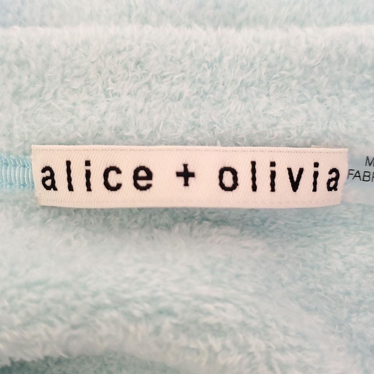 Alice+Olivia - alice+olivia(アリスオリビア) カーディガン サイズM レディース美品  - 黒×白 長袖 アリスアンドオリビア カーディガン 長袖