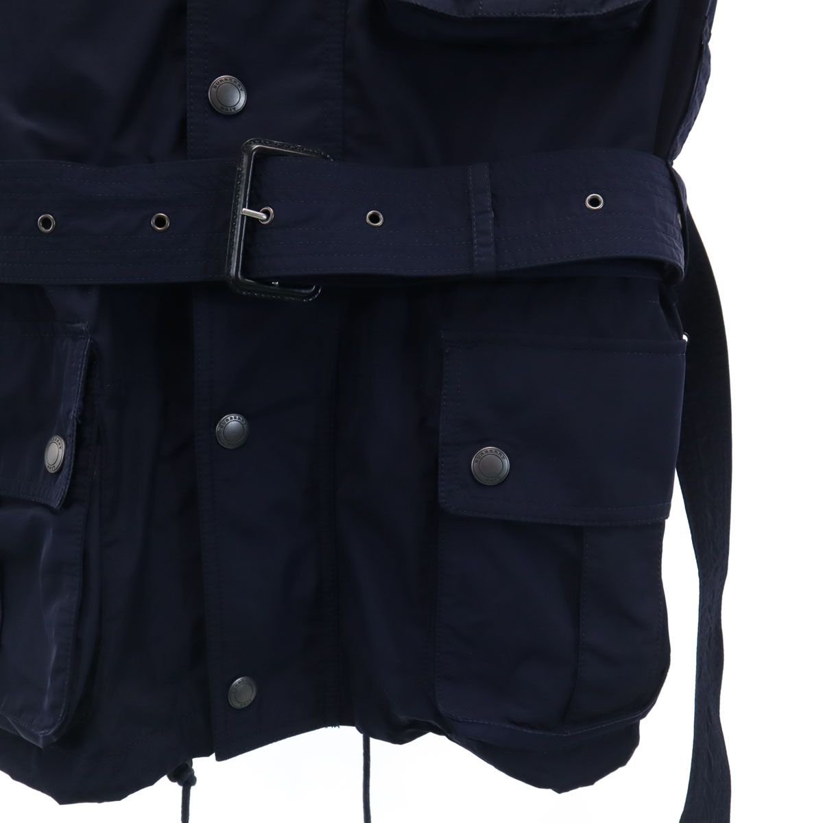 BURBERRY BRIT バーバリーブリット ジャケット S ネイビー エルボー