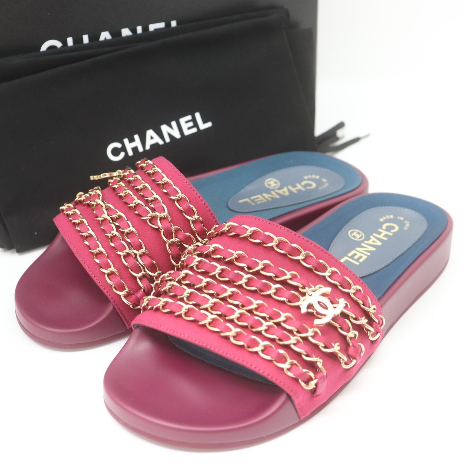 CHANEL シャネルビーチサンダル37サイズ