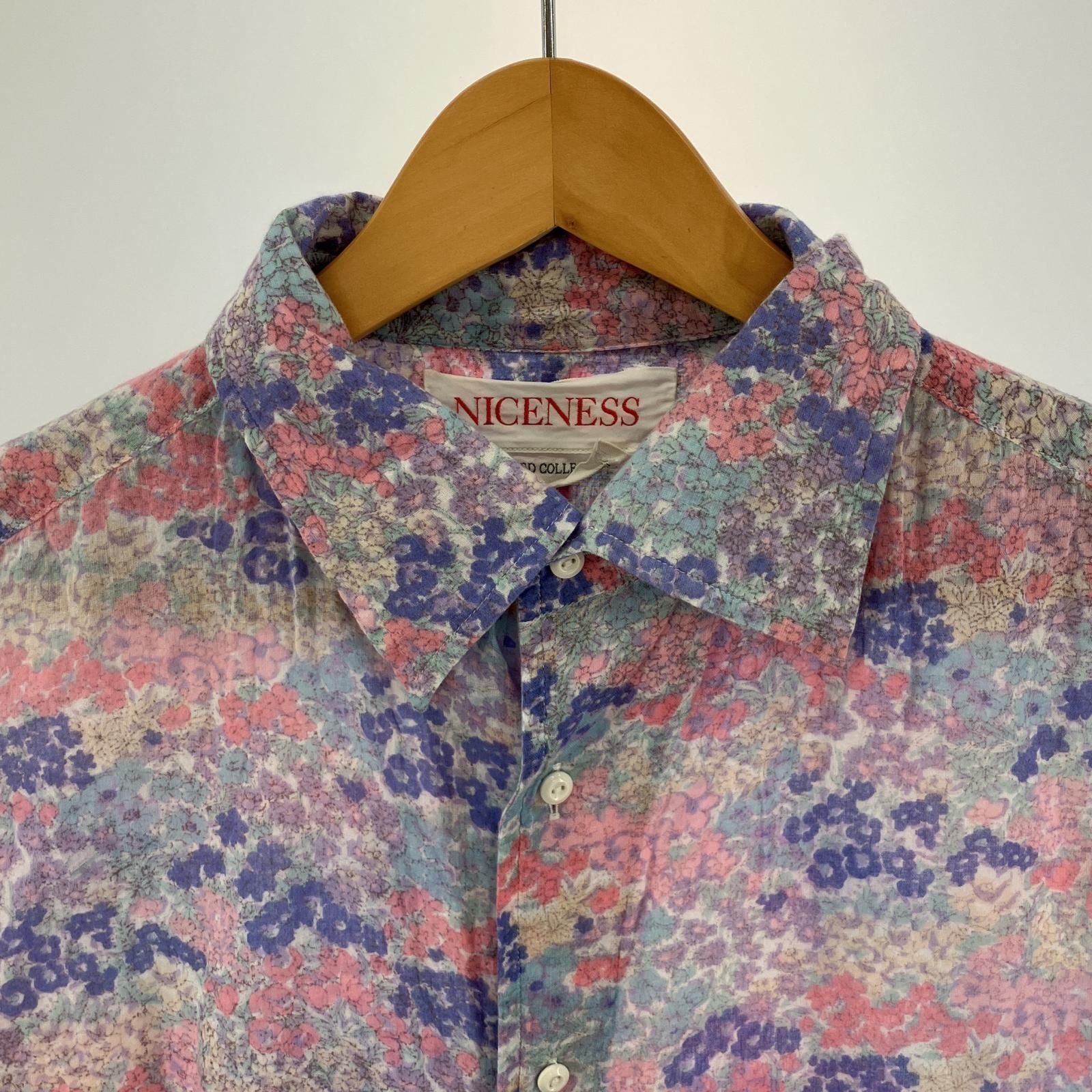 NICENESS ナイスネスADAMS シャツ　Lサイズ NICENESS ナイスネスADAMS シャツ Lサイズ - メルカリ