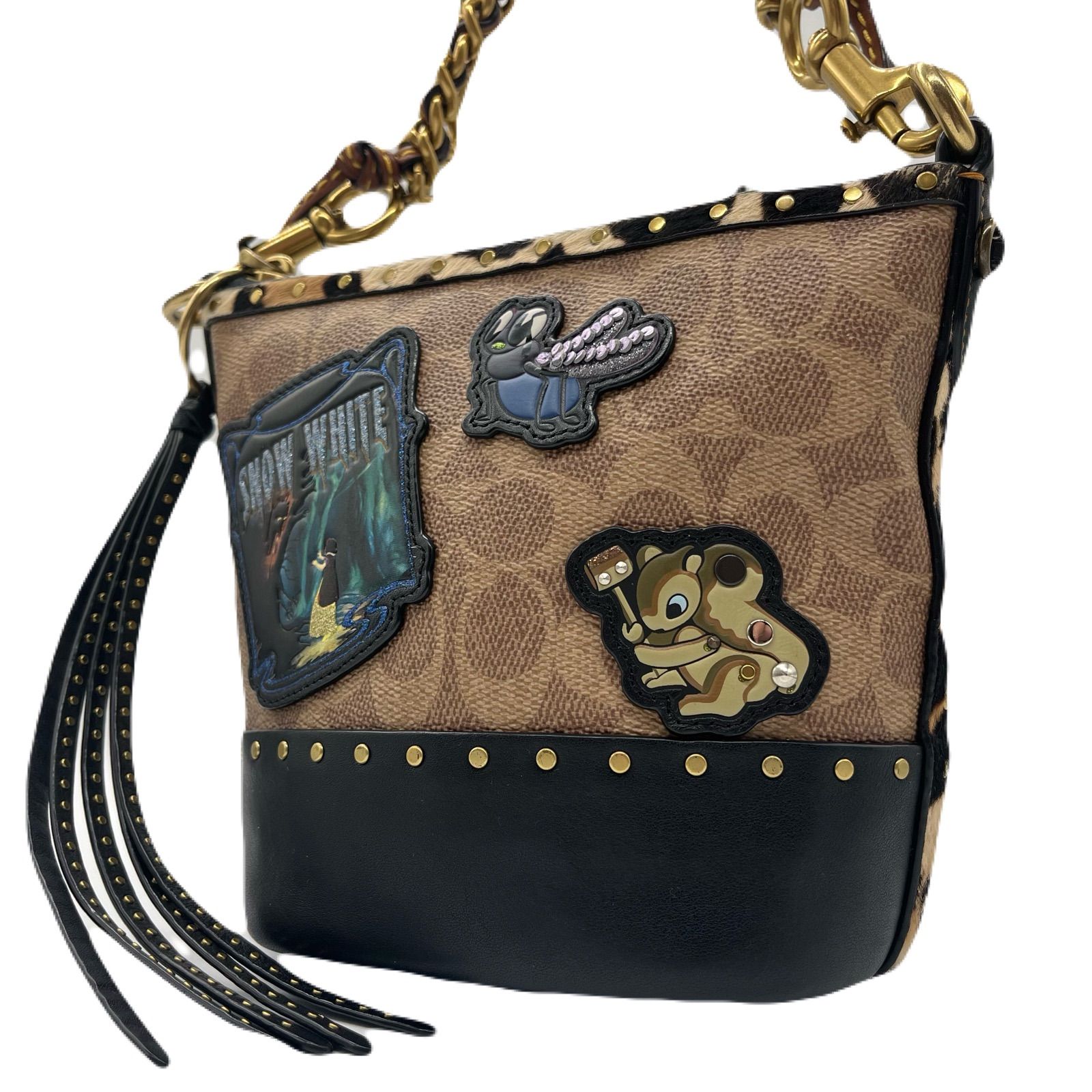 入手困難<!-利用不可文字-!>COACH ショルダーバッグ バケット バケツ型  