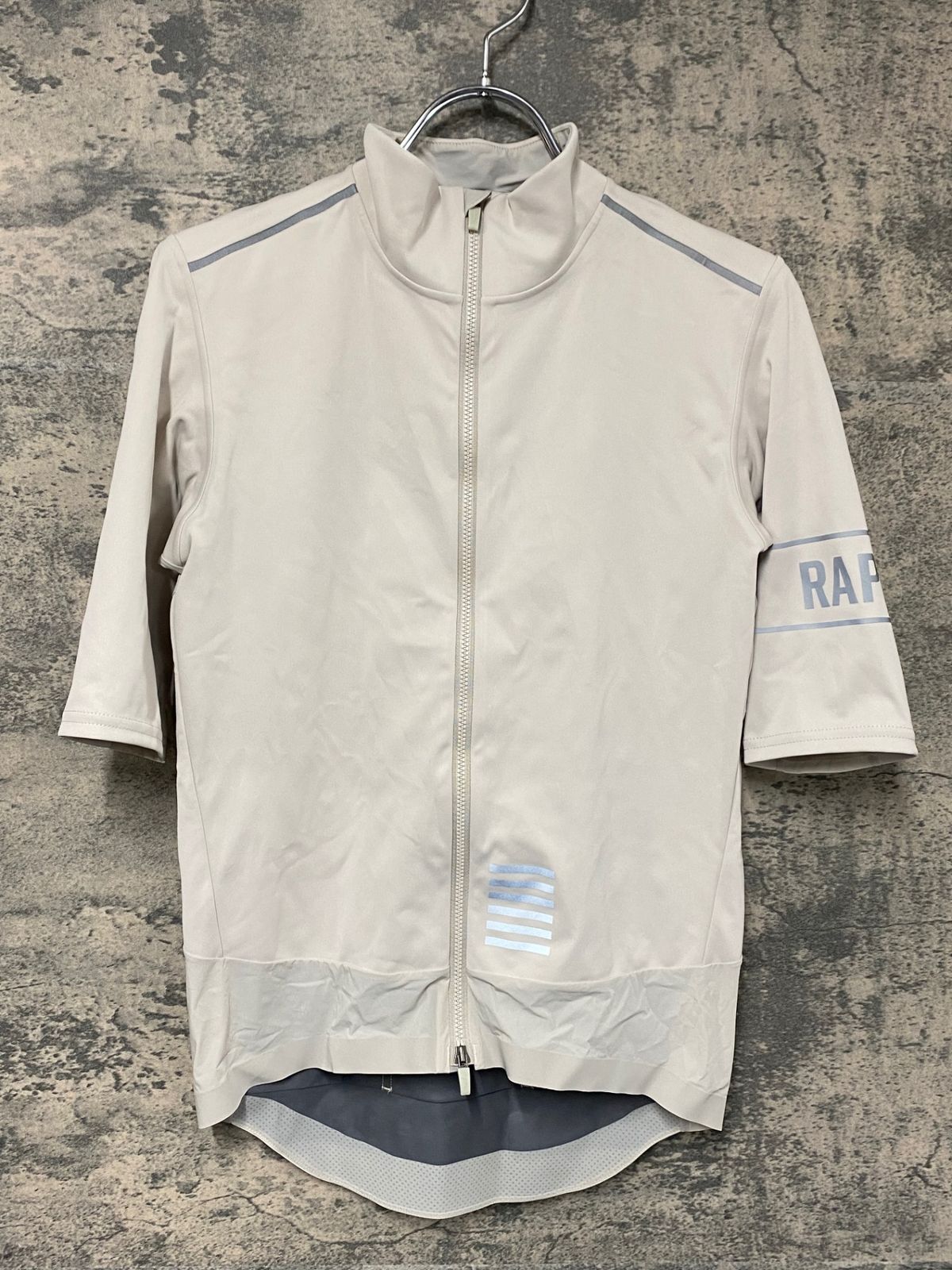 JA802 ラファ Rapha MEN S PRO TEAM WINDSTOPPER JERSEY 半袖 サイクルジャージ 白 M GORE-TEX INFINIUM