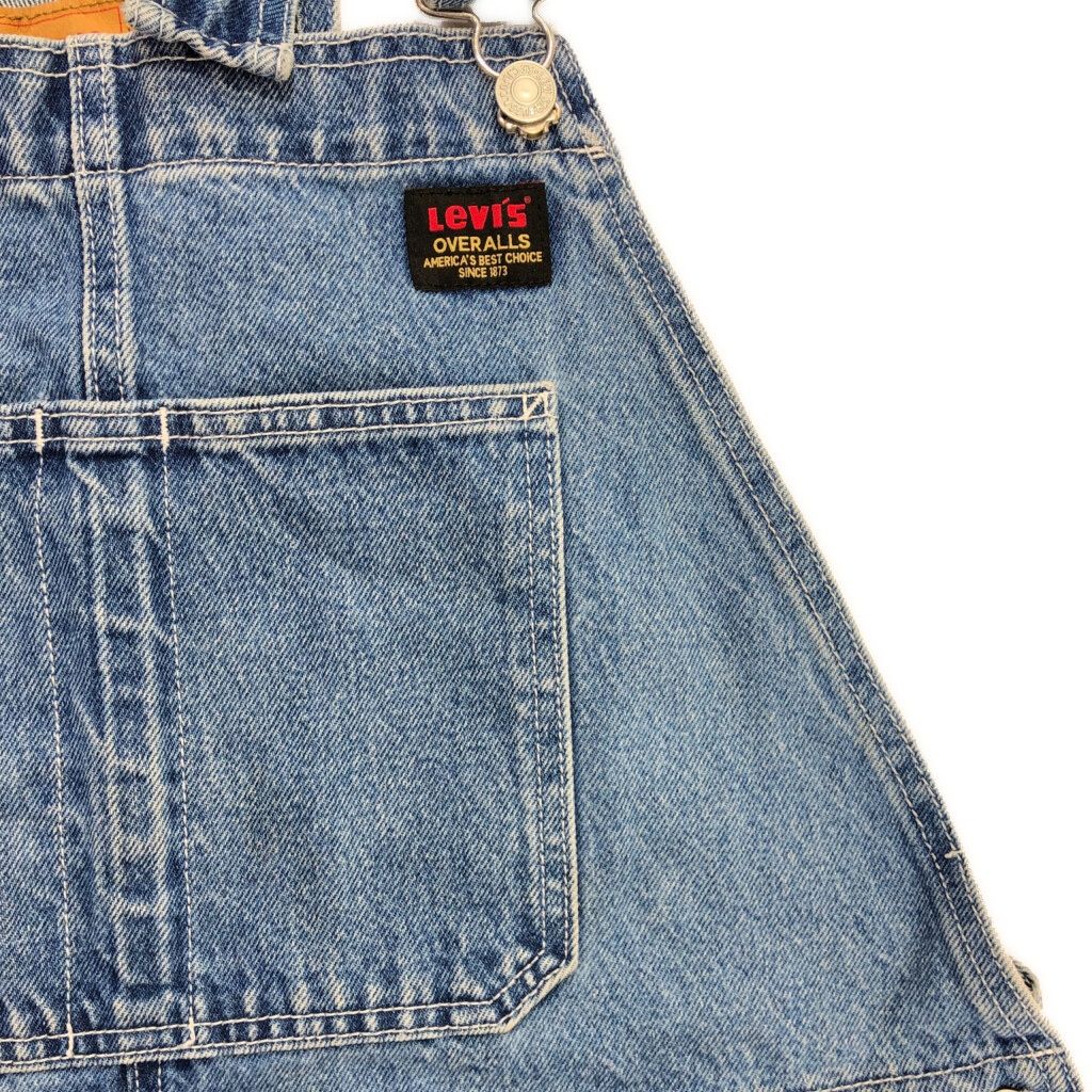 Levi's リーバイス デニム ビブオーバーオール ブルー(メンズ XL