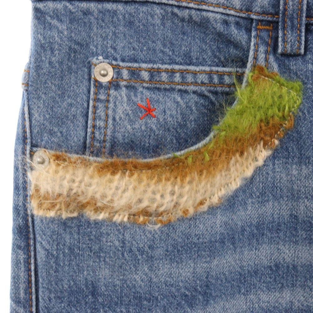 MARNI (マルニ) 24SS Patchwork Denim Pants パッチワークデニムパンツ