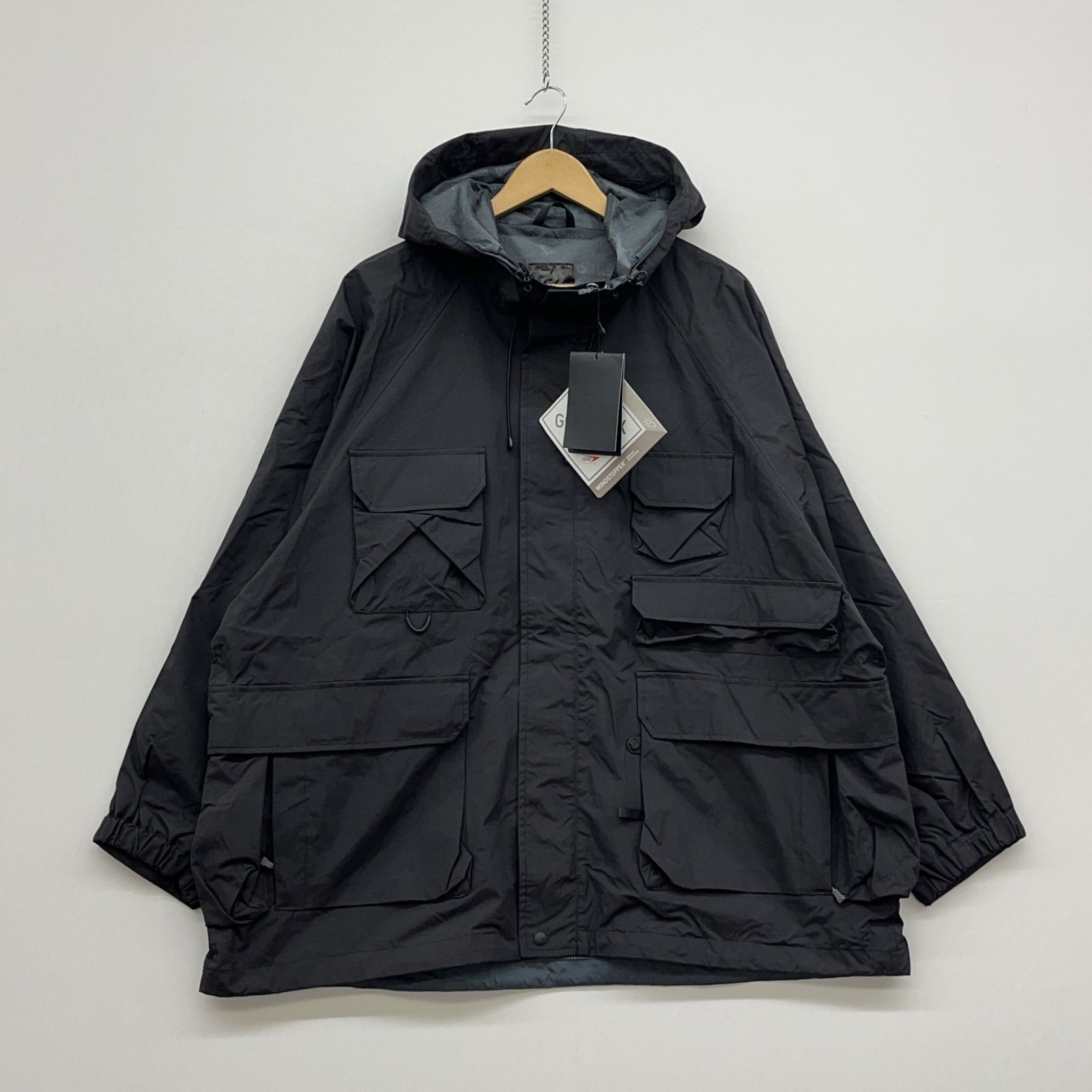 DAIWA|ﾀﾞｲﾜ|XL|GORE-TEX INFINIUM TECH MOUNTAIN PARKA|ｺﾞｱﾃｯｸｽﾃｯｸﾏｳﾝﾃﾝﾊﾟｰｶｰ|BLACK|ﾌﾞﾗｯｸ