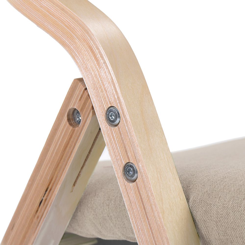 2脚】ベージュ ダイニングチェア PU 木製 椅子 完成品 介護