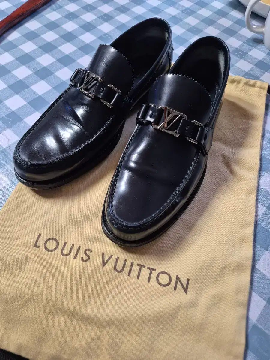 Louis Vuitton ネイビー ローファー メジャー ローファー ｜ルイ