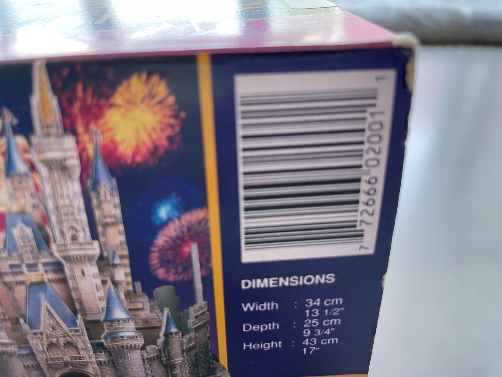 Disney Cinderella Castle PUZZ-3D 530ピース シンデレラ城