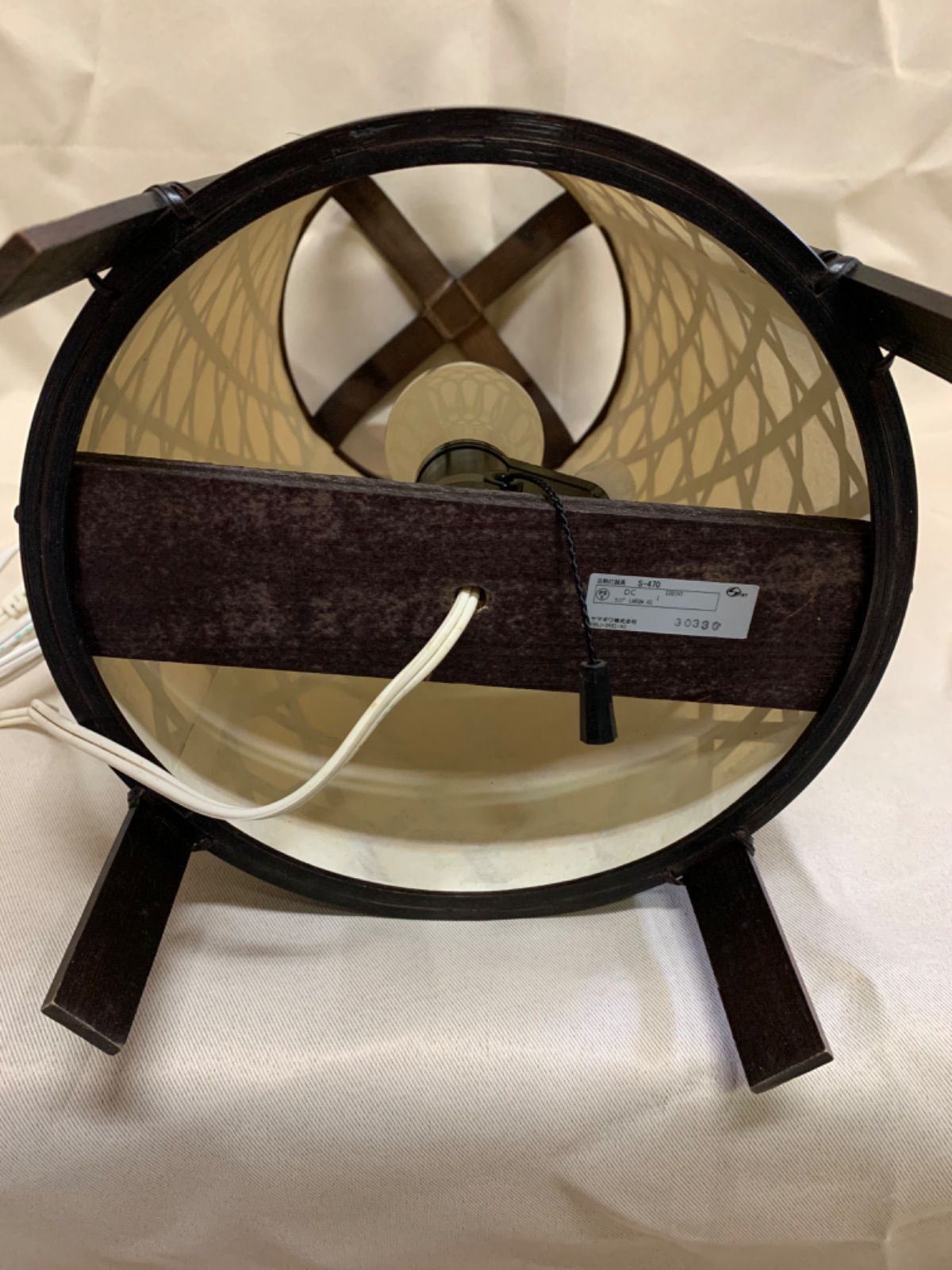 置行灯/松竹梅/照明/和風/古小物/昭和レトロ/アンティーク ヤマギワ 置行燈 和紙 竹 曲げ木 照明 和風 古小物 昭和レトロ