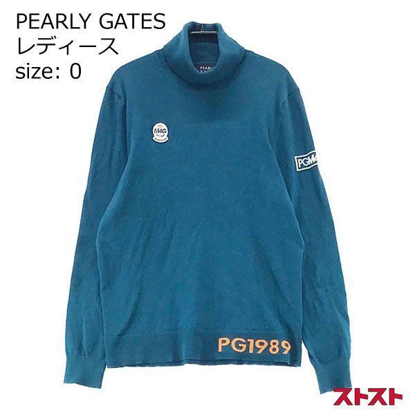 PEARLY GATES パーリーゲイツ 2021年モデル タートルネック長袖ニット 