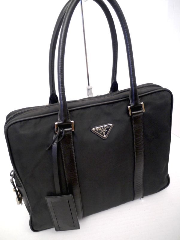 ら*ら様 プラダ　ブリーフケース ビジネスバッグ サフィアーノレザー A4収納可 美品20万◇PRADA プラダ A4対応ビジネス可 男女可 サフィアーノレザーx