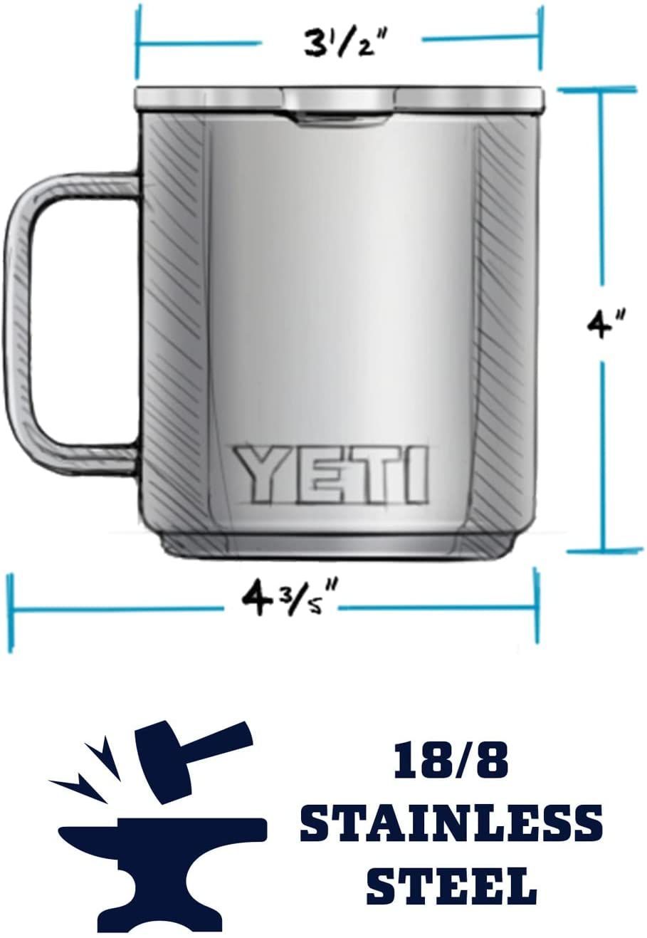 YETI ランブラー 14 oz マグスライダー蓋つき - 食器