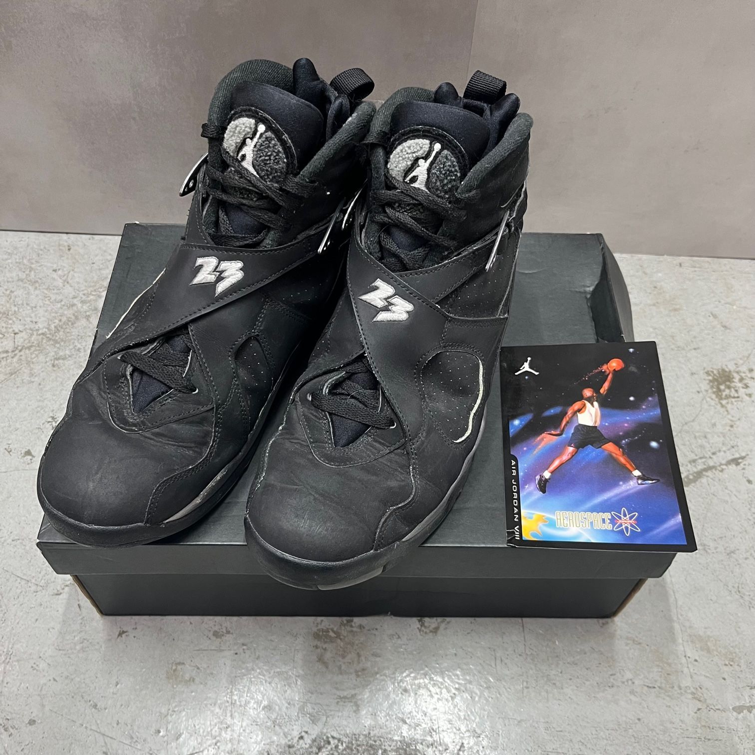 Nike Air Jordan 8 Retro Chrome クリーム 2015年製 ジョーダン8 