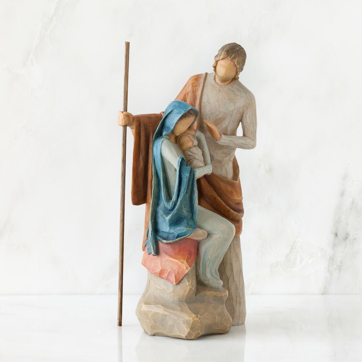 ウィローツリー The Holy Family - 聖家族 19cm | キリスト 降誕セット 馬小屋セット ナティビティ プレゼピオ 置物 彫刻  人形 インテリア スーザン・ローディ 正規輸入品 - メルカリ