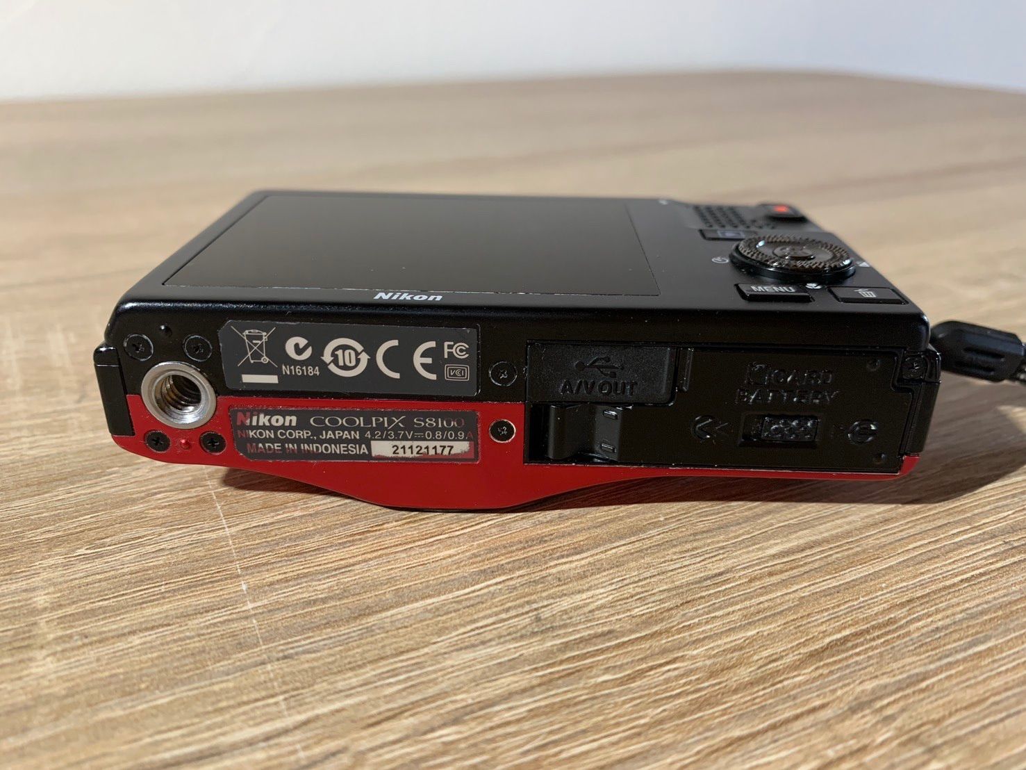 6057 Nikon COOLPIX S8100 レッド デジカメ - メルカリ