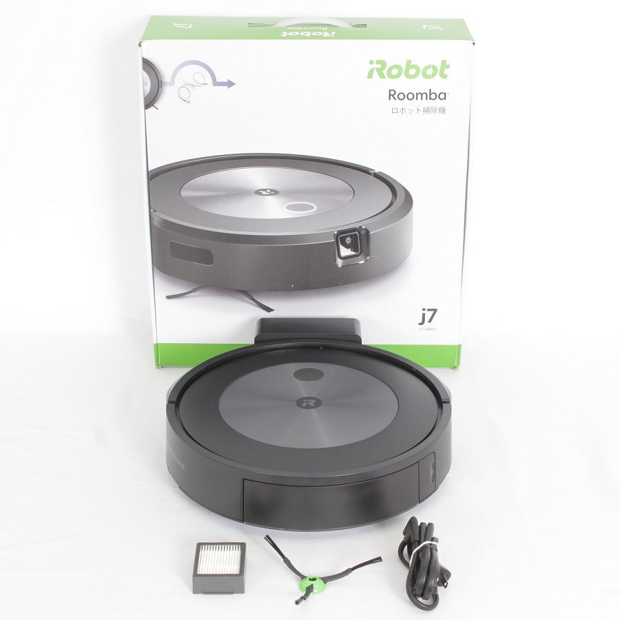美品】iRobot ルンバ j7 j715860 ロボット掃除機 物体認識 Roomba 本体