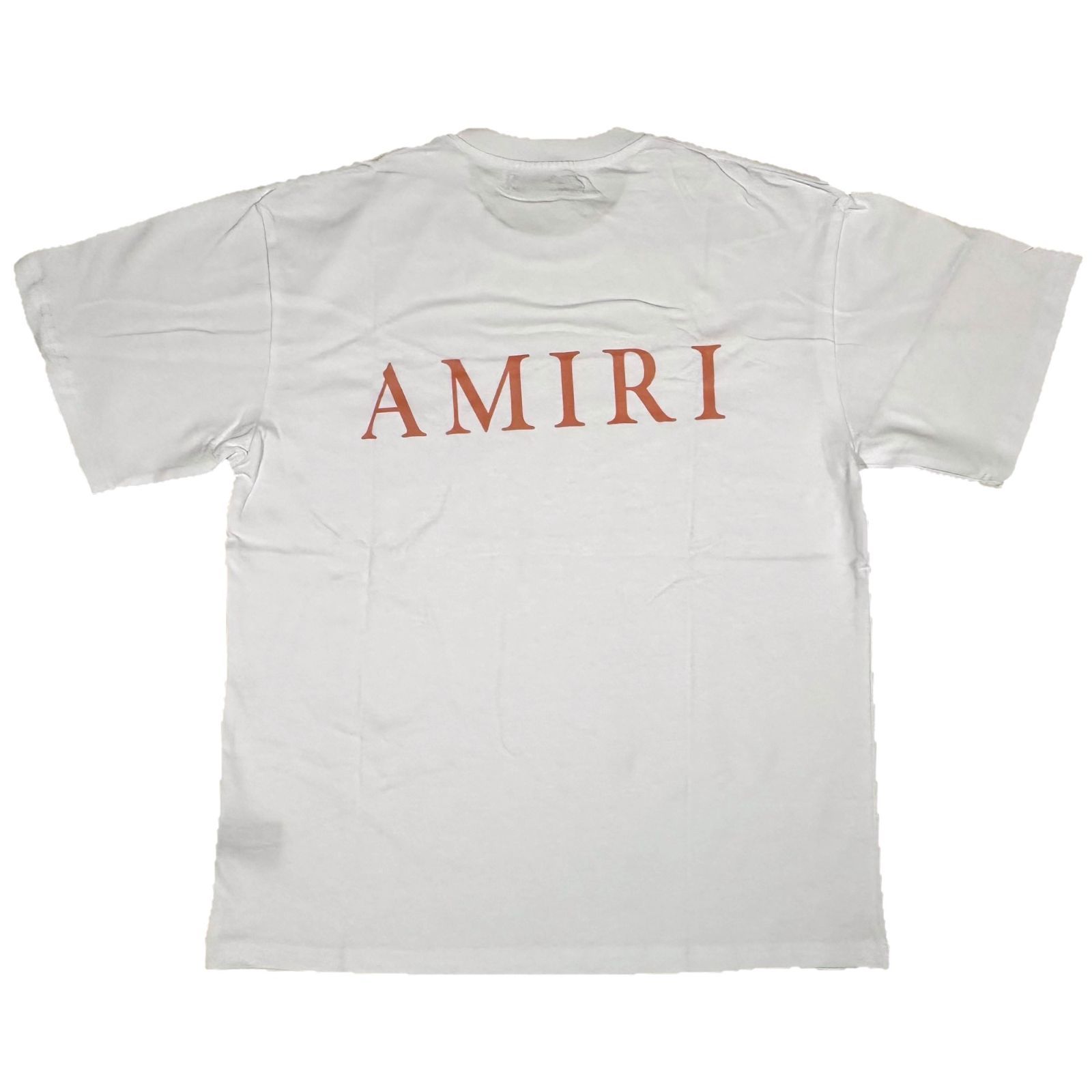 AMIRI アミリ MA ロゴプリント 半袖 Tシャツ ホワイト/ピンク - メルカリ