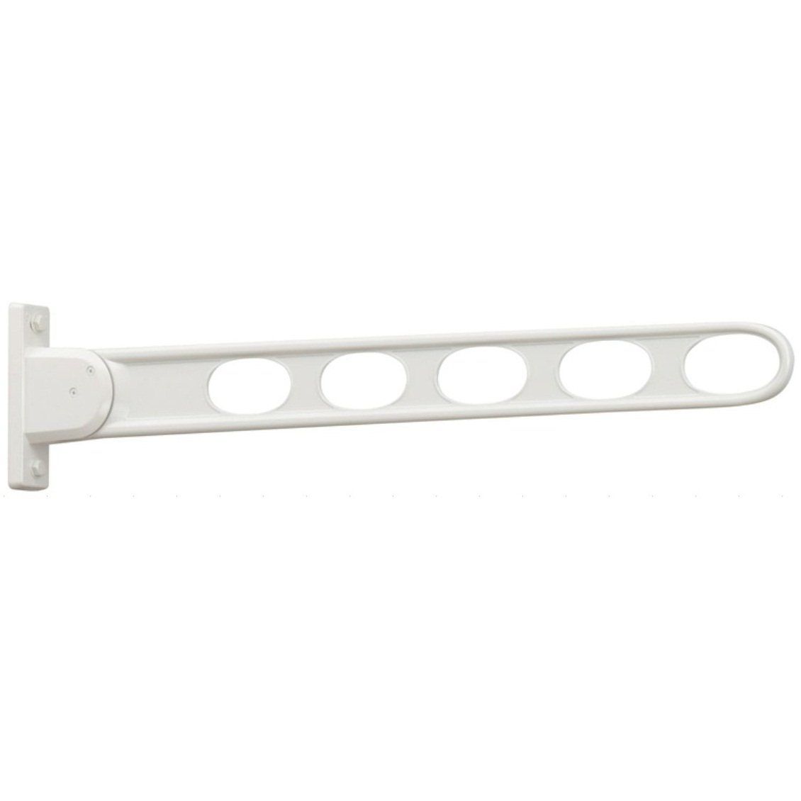 ホワイト 川口技研 窓壁用物干し ホスクリーン HK-75-W ホワイト 1本 長さ 746mm