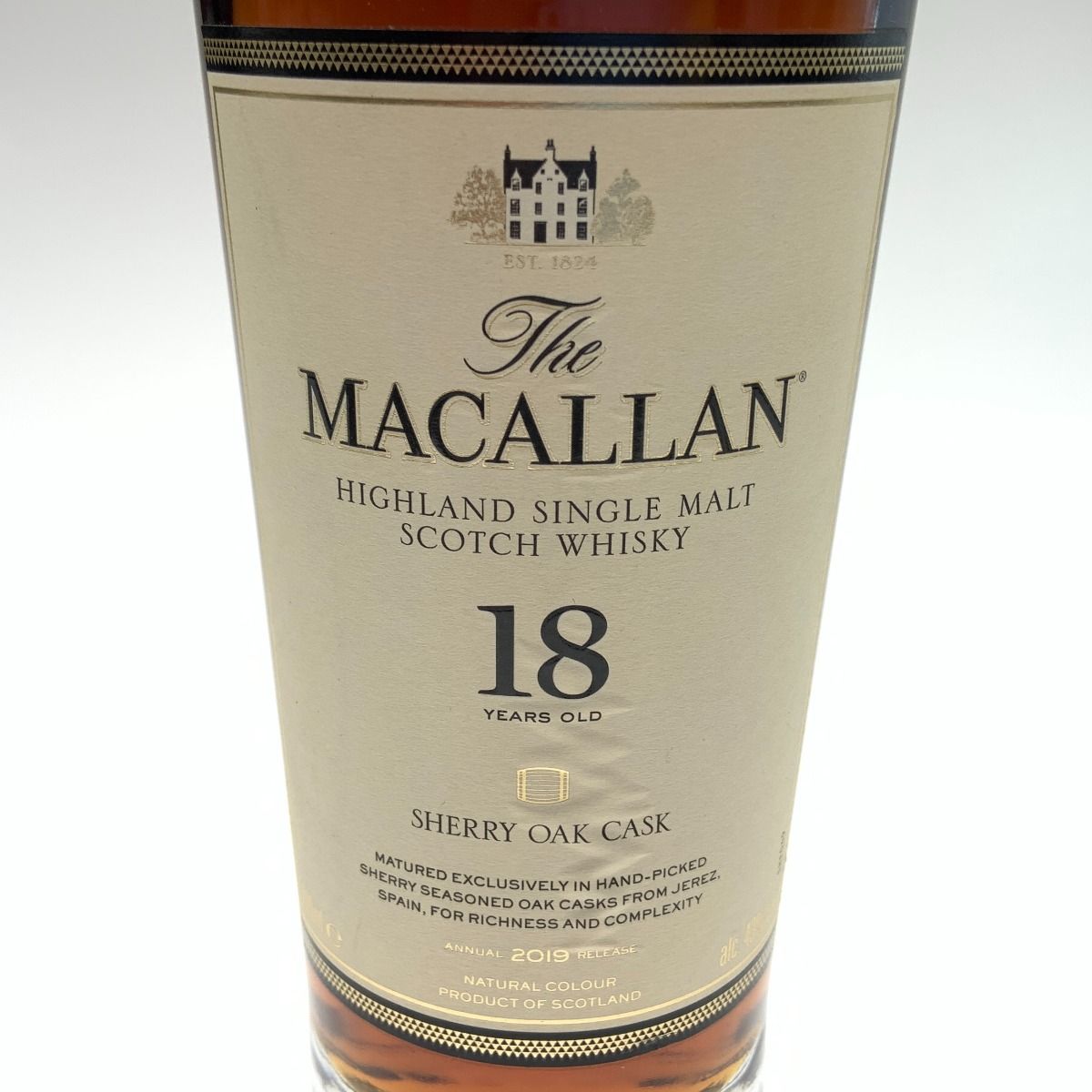 〇〇The MACALLAN マッカラン 18年 シェリーオークカスク