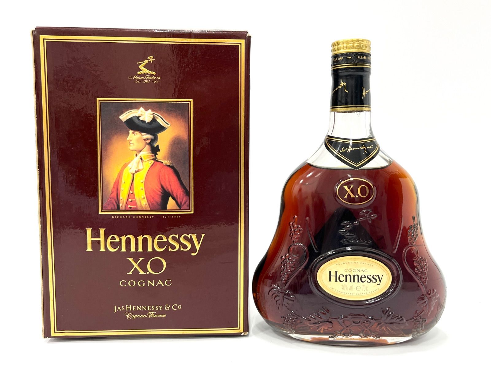 ヘネシーXO クリアボトル 金キャップ 700ml 40% 01