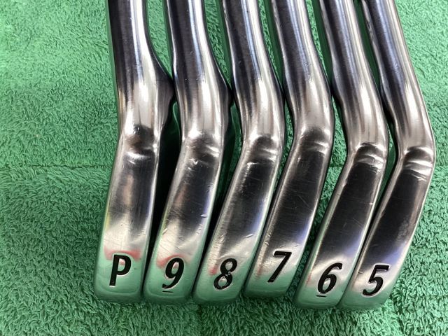 良品】初心者推奨 ピン G710 オレンジドット メンズアイアンセット 5本