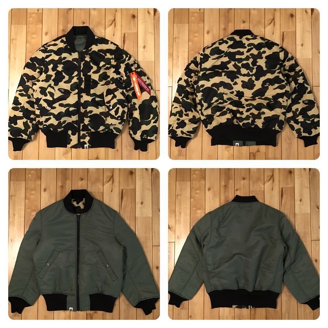 ALPHA INDUSTRIES BAPE MA-1 000000007095 - メルカリ