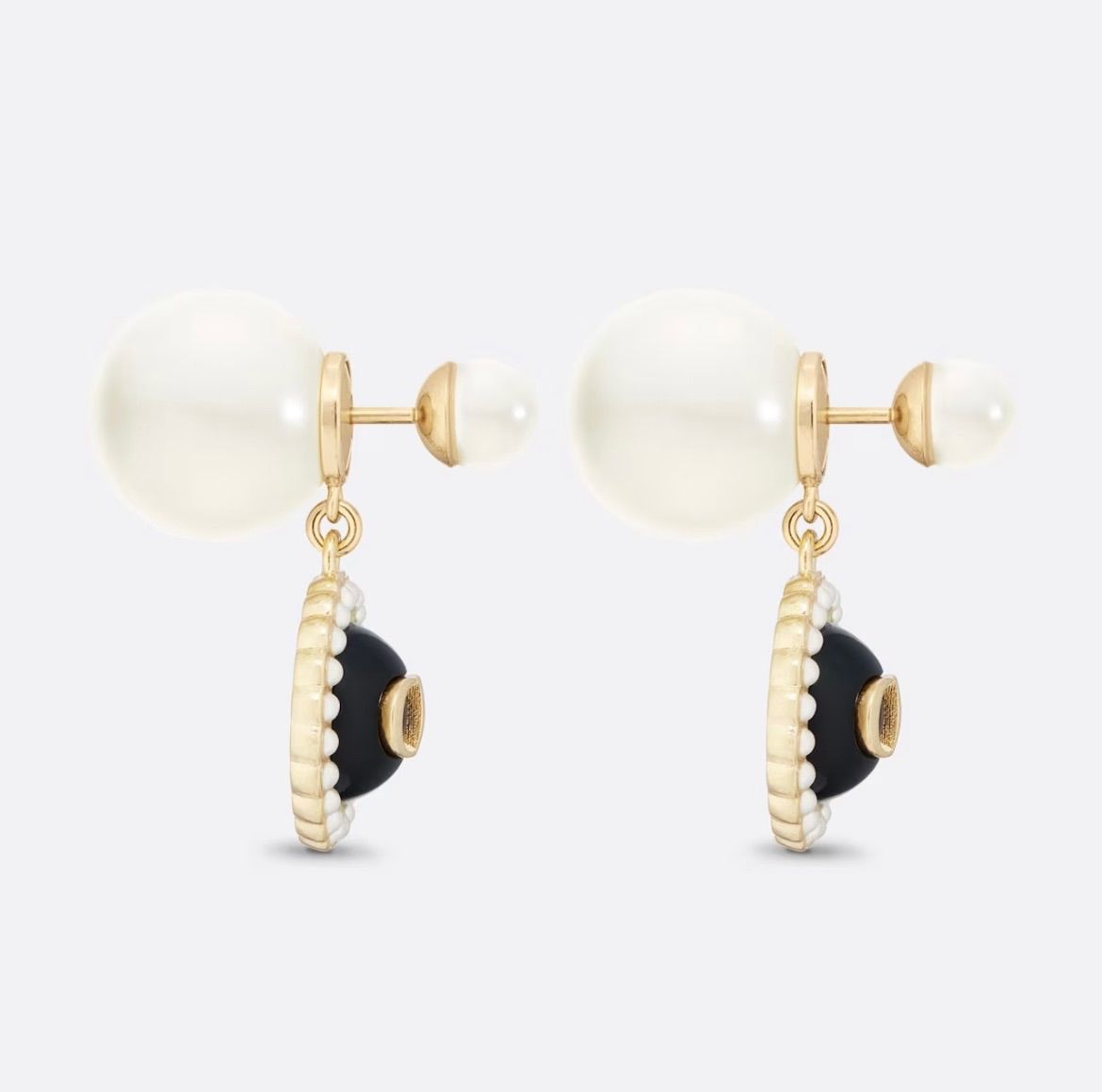 新品 Christian Dior ディオール DIOR TRIBALES ピアス ブラック