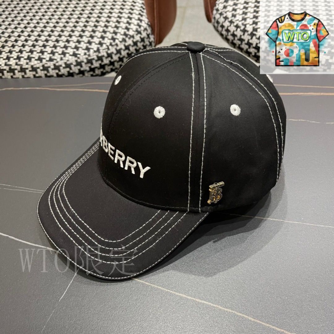 今日WTO】Burberry オリジナル ベースボールキャップ-ZV51-PQ54