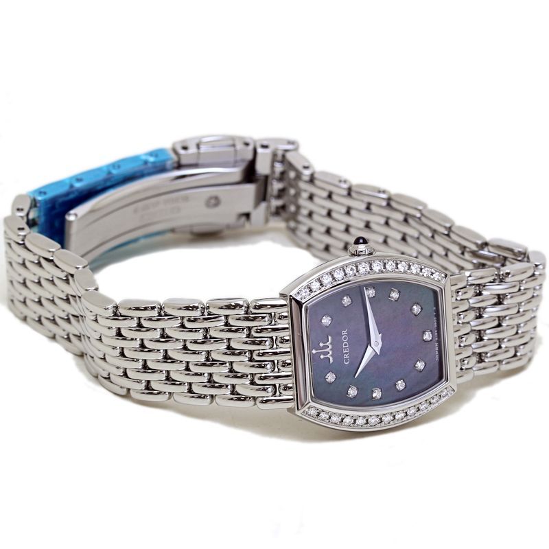 腕時計 レディース SEIKO セイコー クレドール シグノ 11Pダイヤ
