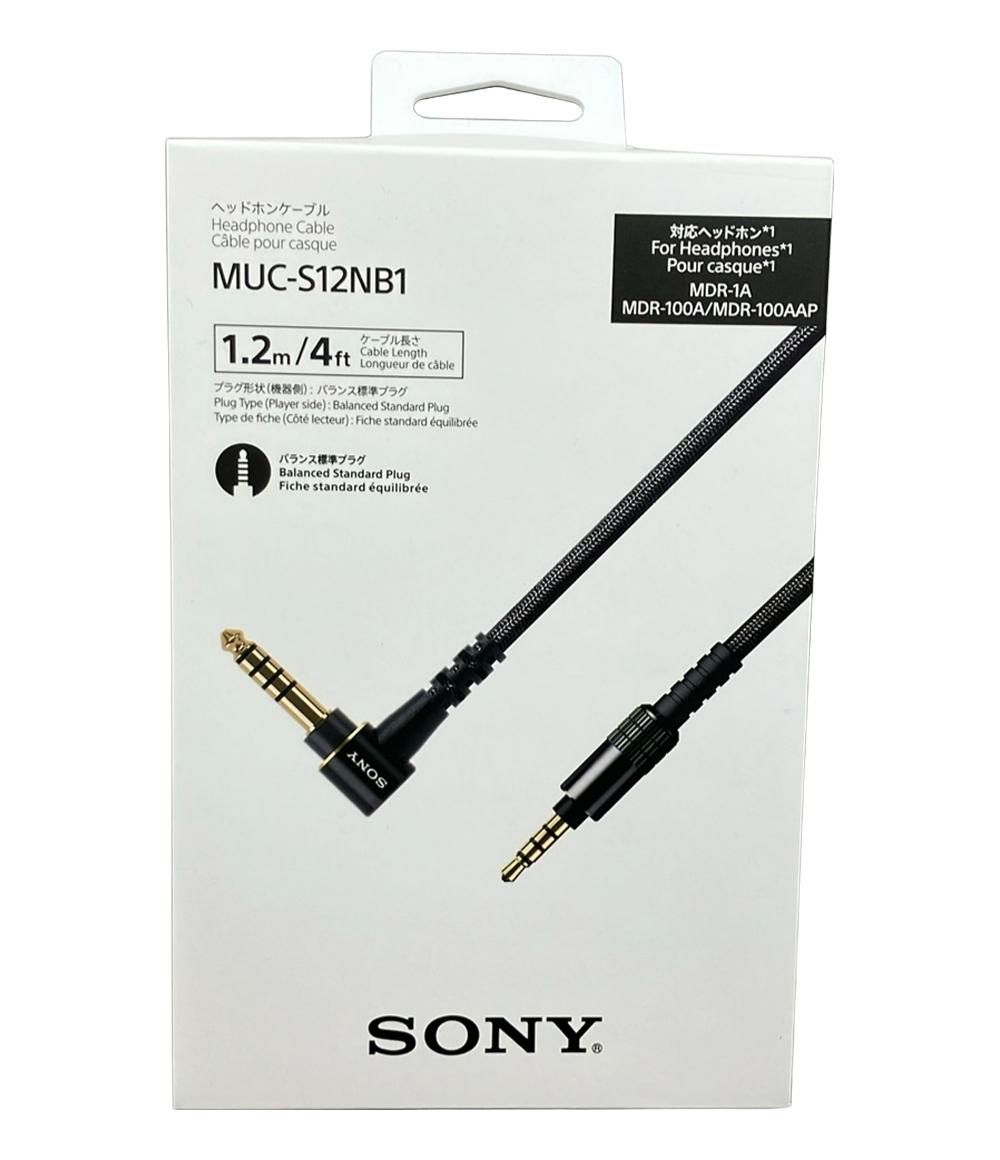 ソニー ヘッドホンケーブル MUC-S12NB1 SONY