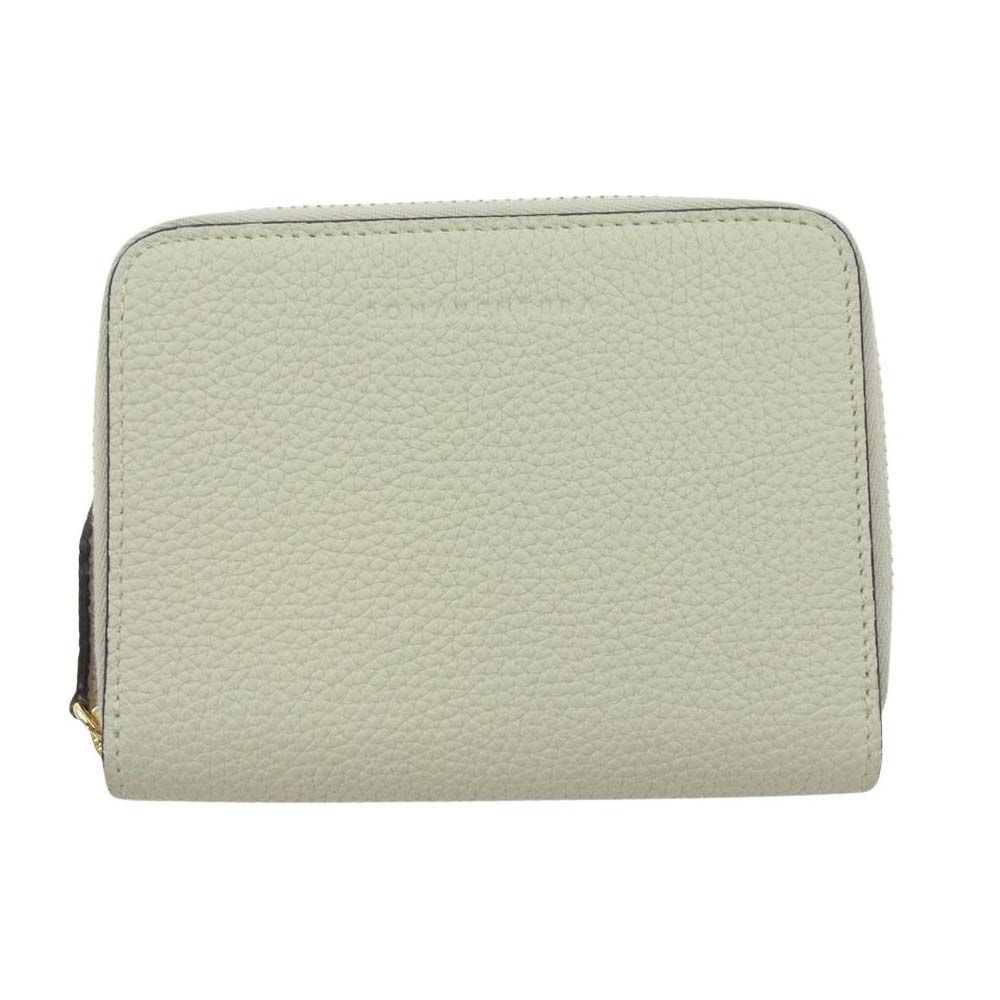 ボナベンチュラ BONAVENTURA BWAT33-IVET MIDELIAMU FUNCTIONAL ZIP WALLET ミディアム ファンクショナル ジップウォレット ラウンドファスナー 財布 オフホワイト系【美品】【中古】