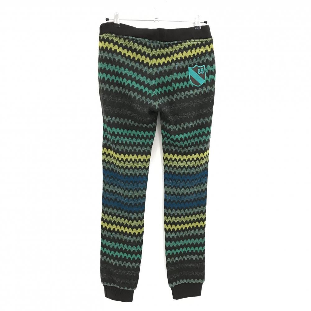 超 パーリーゲイツ ニットジョガーパンツ ダークブラウン×マルチ 総柄 ウール混 レディース 1 M ゴルフウェア PEARLY GATES WWW_OLIVIERBERNSTEIN_COM