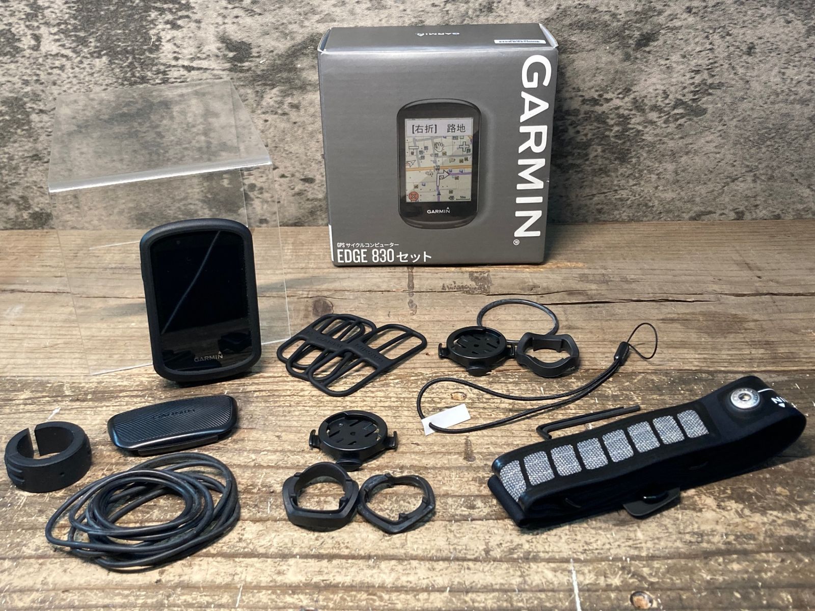 【美品】サイコン GARMIN EDGE830（心拍センサーおまけ付き） ガーミン GARMIN EDGE 830 サイクルコンピューター センサー付き