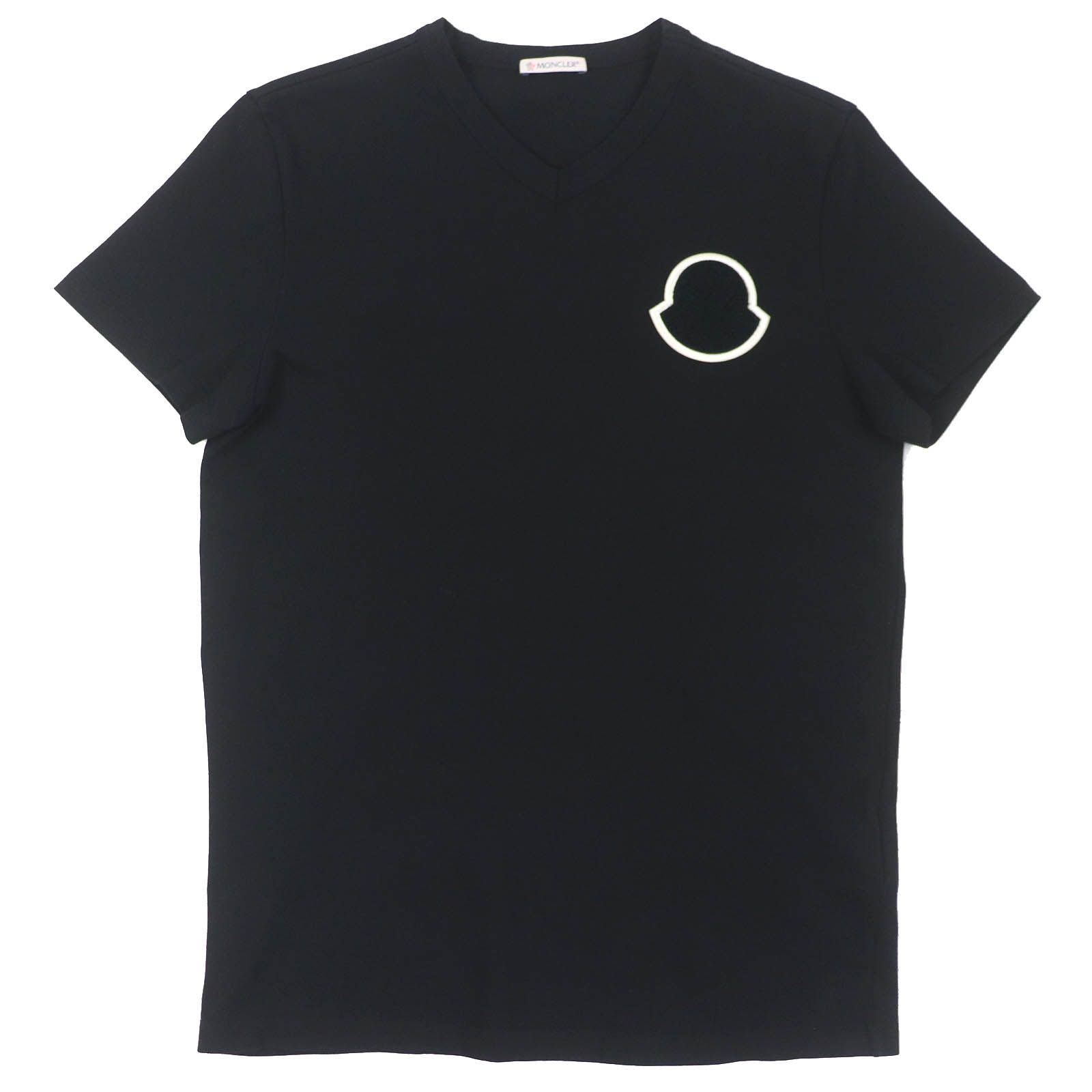 美品△MONCLER モンクレール E10918101200 MAGLIA SCOLLO AV コットン 