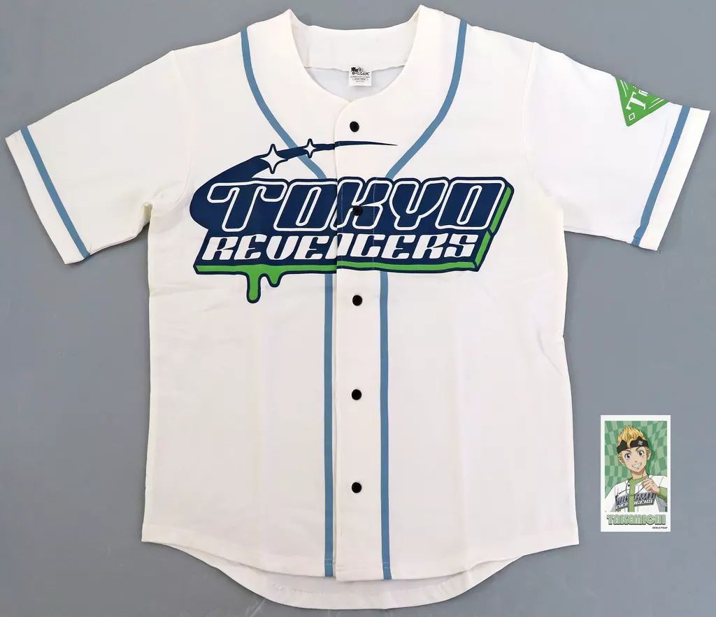 【】アウターウェア 花垣武道 スウェットシャツ イラストシート付き ホワイト フリーサイズ 「東京リベンジャーズ in ナンジャタウン 2024」