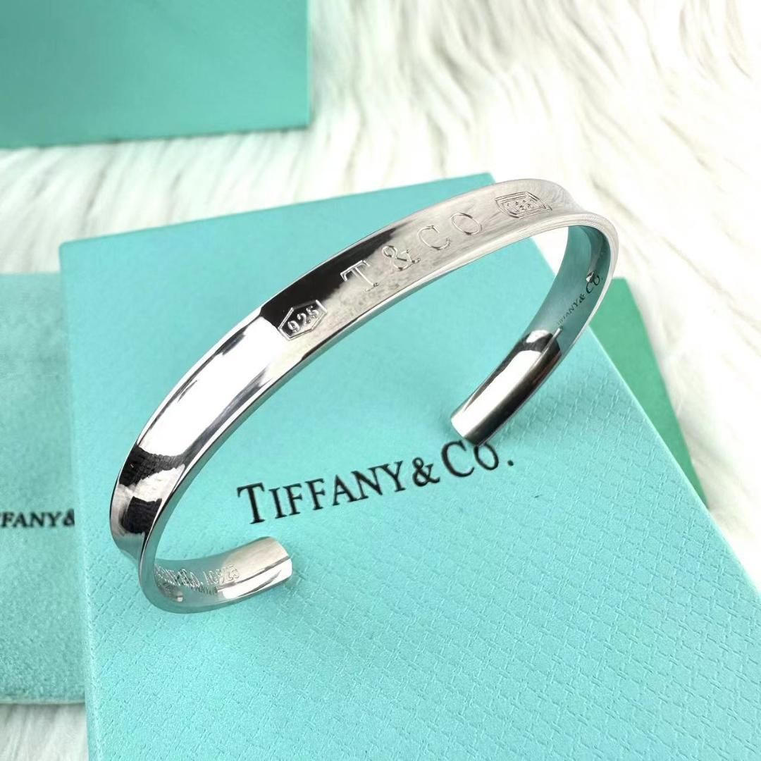 廃盤 TIFFANY&Co. ティファニー ナローカフ バングル1837 925