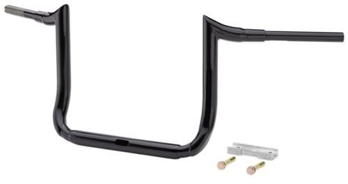 1-1 2インチ GRANDE PRIME エイプ ハンドルバー グロスブラック 12インチ 2014～24年FLHT FLHX FLトライクモデル 但し 以降FLHXSE 以降FLHXは除く