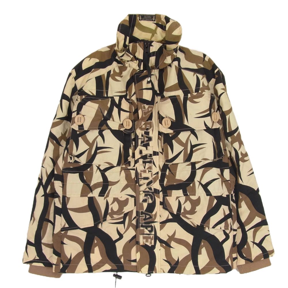 A BATHING APE アベイシングエイプ 90s トライバルカモ ミリタリー 