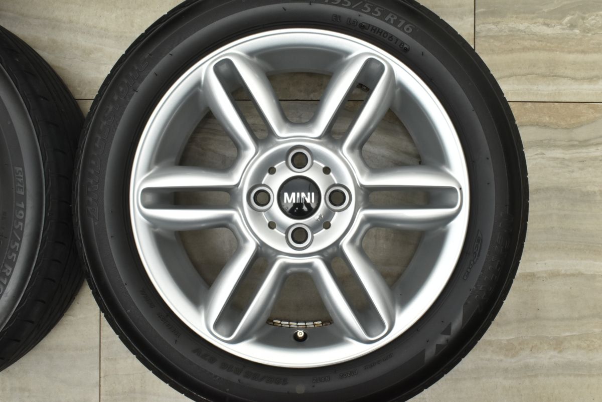 正規品】MINI R55 R56 ミニクーパー 純正 16in 6.5J +48 PCD100