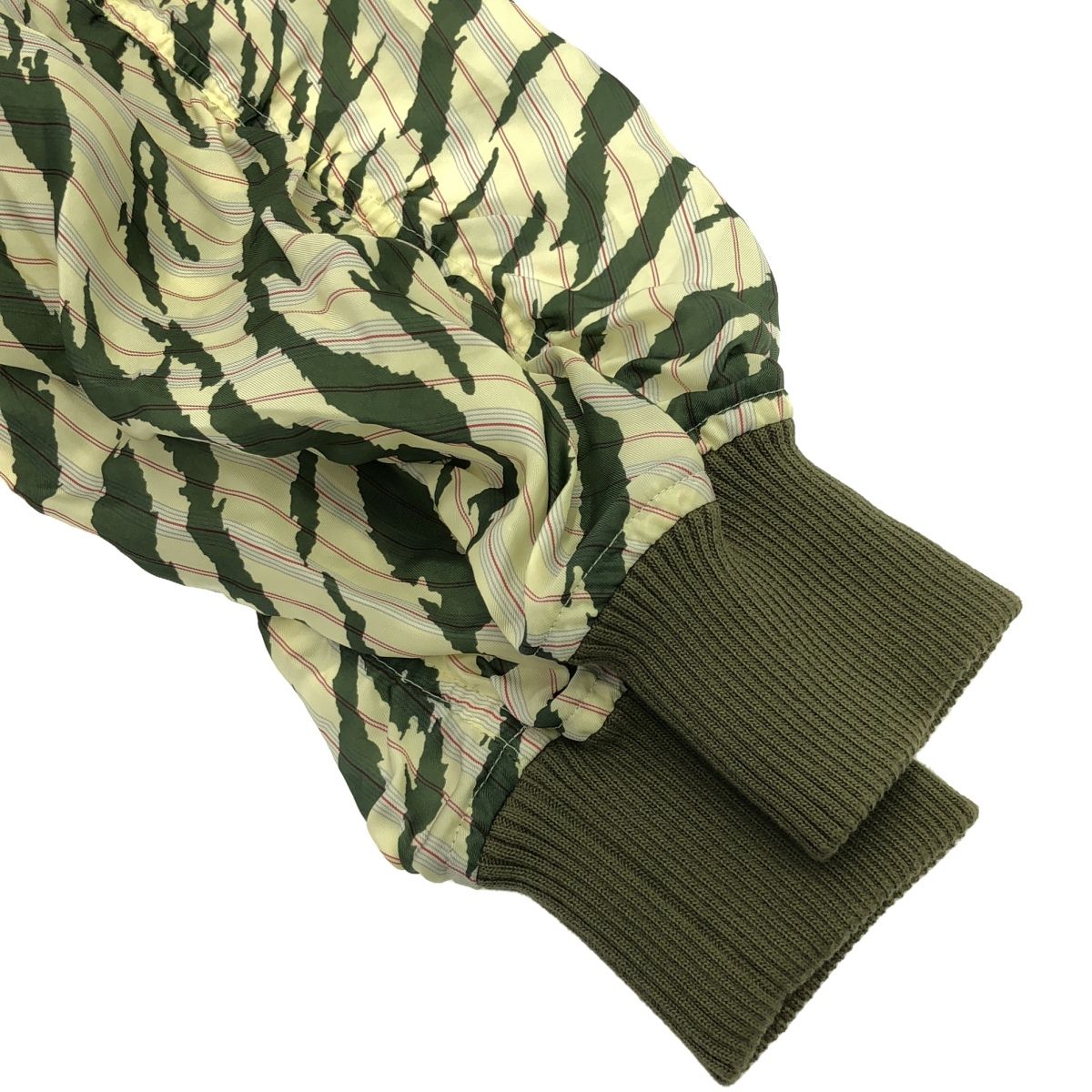 sacai luck サカイラック 15SS ゼブラストライプ ジップアップブルゾン  