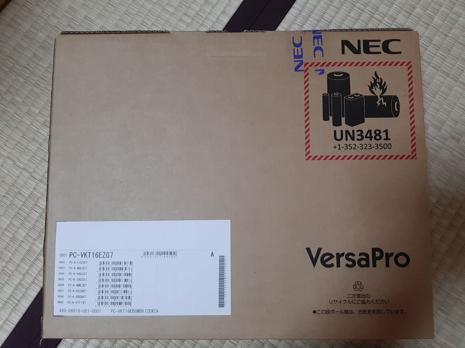 【2000P還元対象！】【新品未開封】NEC VKT16EBGMB87ZEWZA