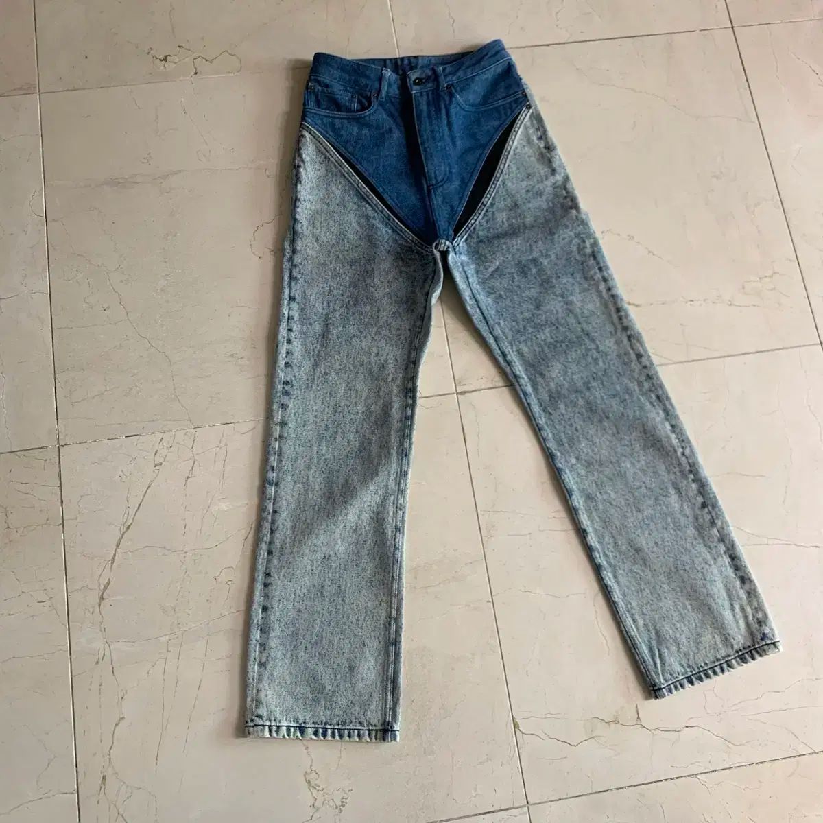 即発送Y/Project カットアウト ジーンズ S Cut Out Jeans - SALE
