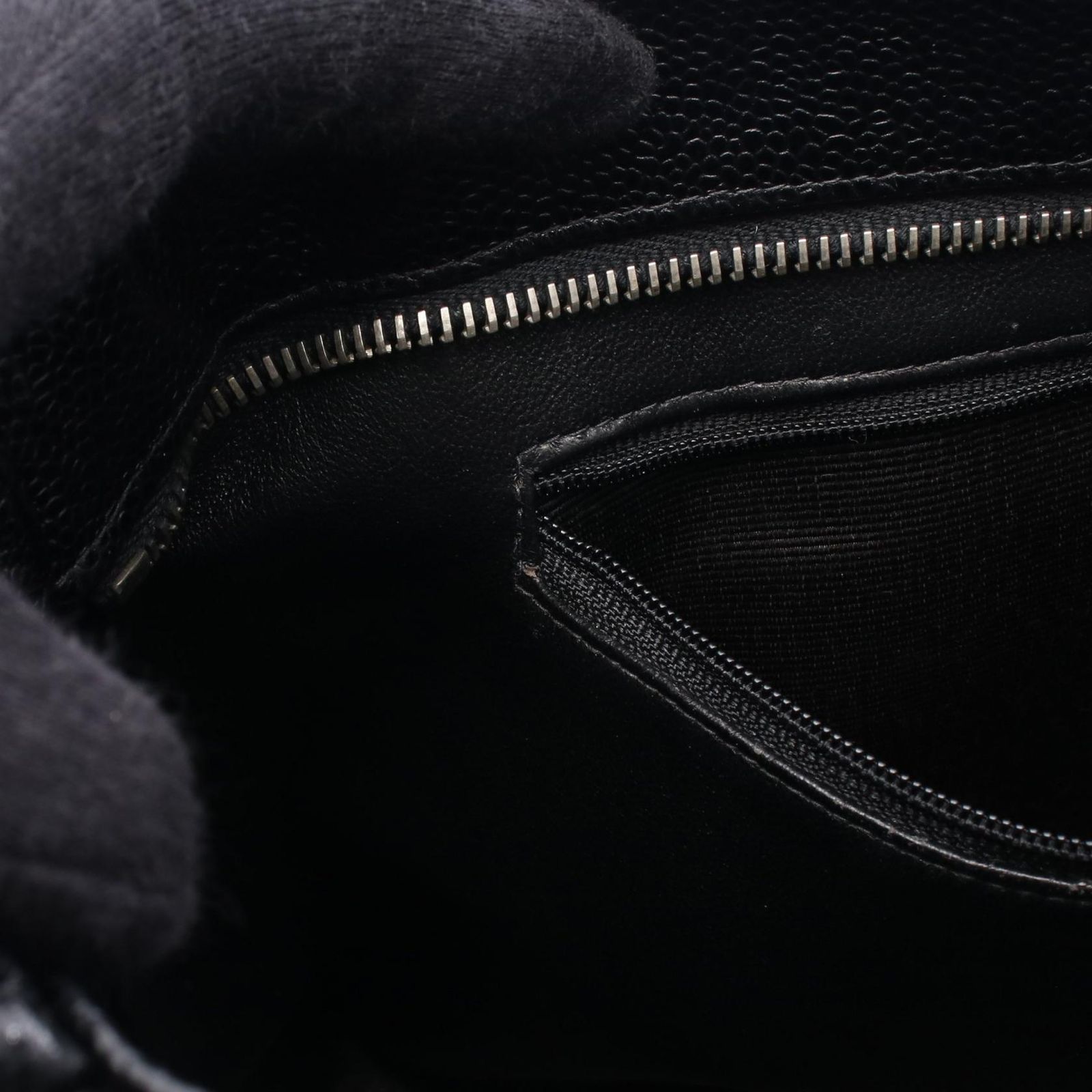 シャネル CHANEL トートバッグ 復刻トート A01804 ブラック カーフ  