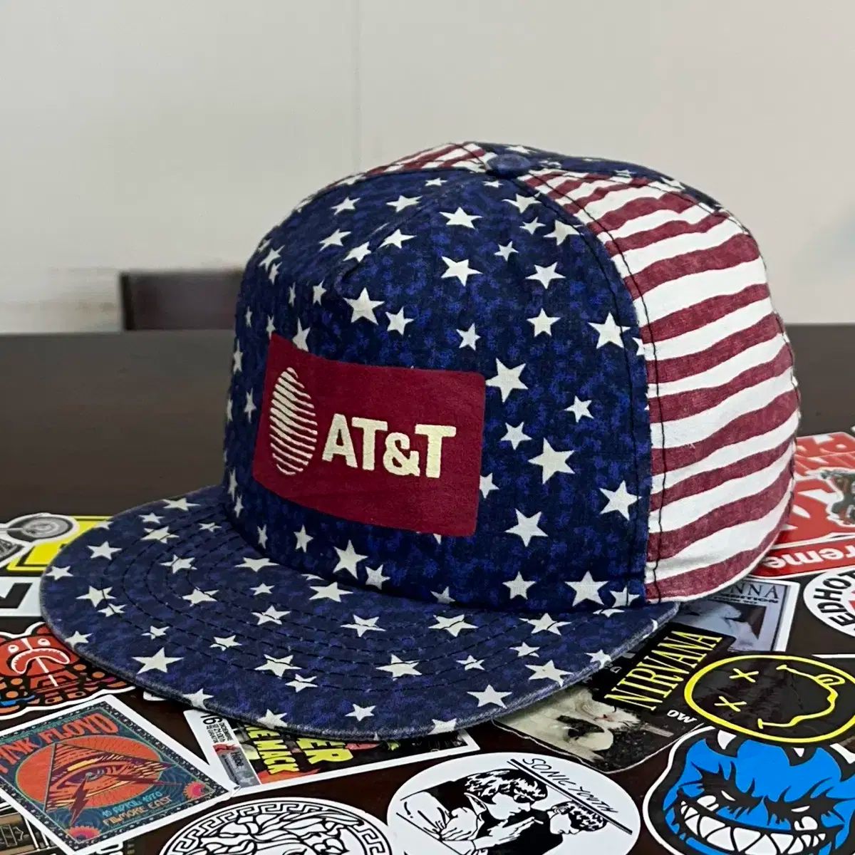 90s USA AT ＆ T 5 パネル キャップ ヴィンテージ ボールキャップ