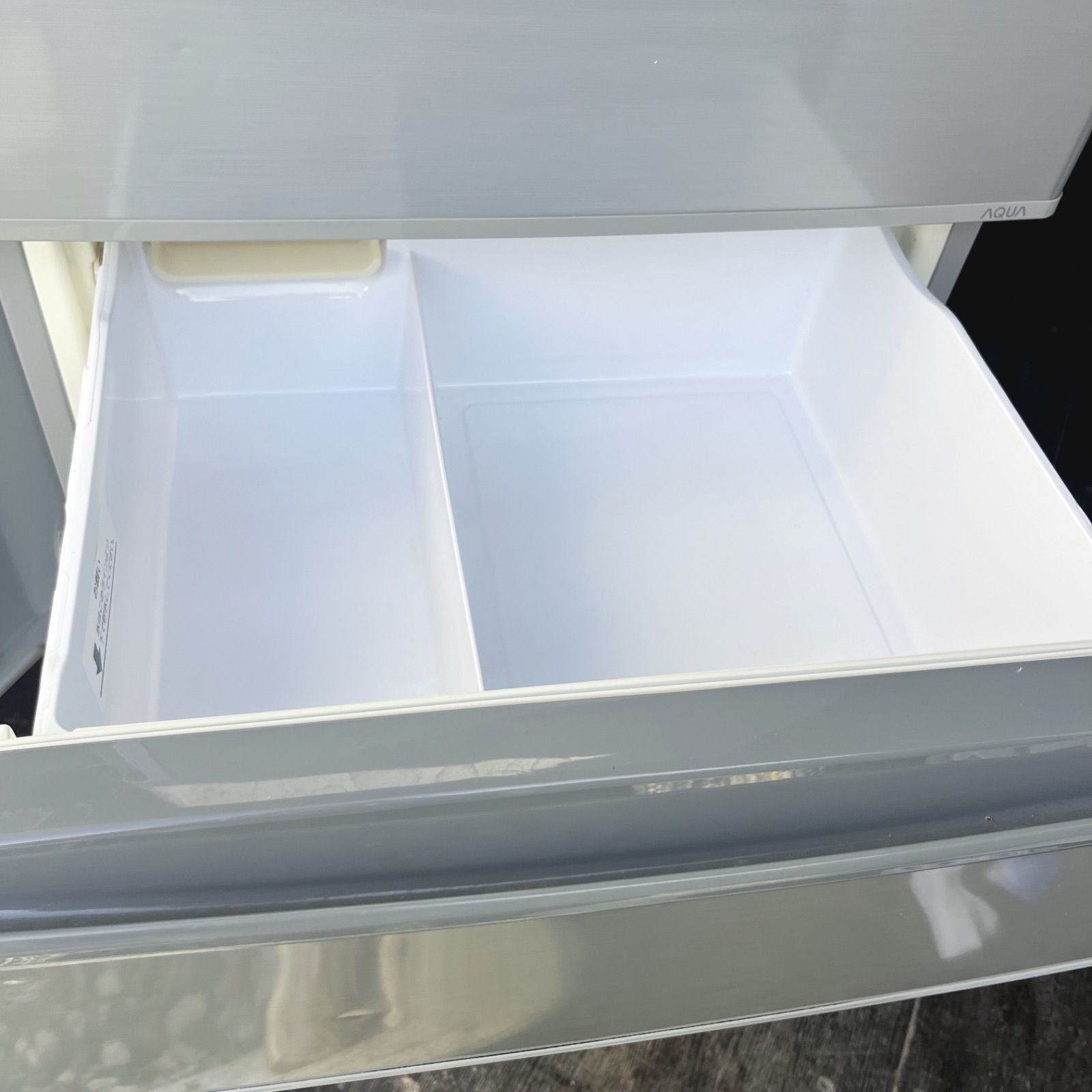 65取付無料！AQUAスタイリッシュミスティシルバー高性能4ドア冷蔵庫！洗濯機 65取付無料！AQUAスタイリッシュミスティシルバー高性能4ドア
