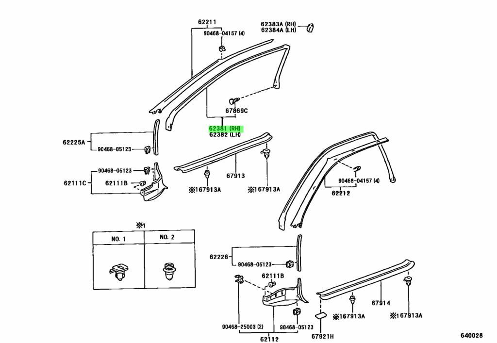 トヨタ TOYOTA 純正 セリカ LB フロント ドアウェザーストリップ RH LH 助手席 運転席 セット パーツ エンジン タイヤ バンパー 検索 マフラー