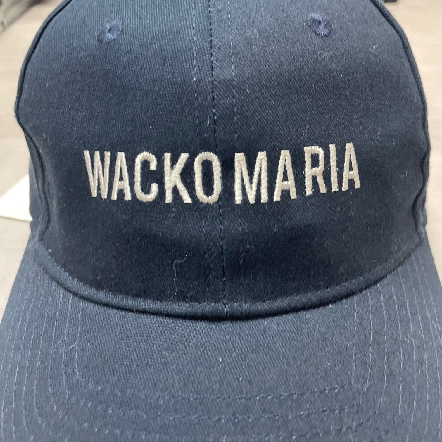 未使用品 WACKOMARIA 25SS 6PANEL CAP TYPE-1 6パネル ロゴ刺繍